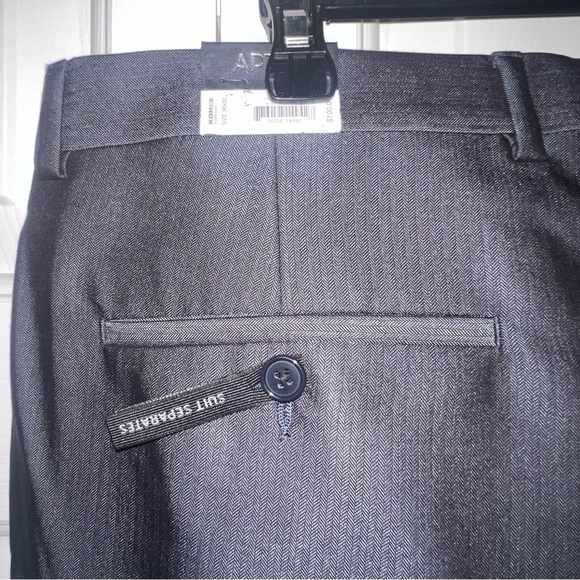 Men’s Dress Pants Slim Fit Trousers, Size 36x32, Suit Separates Slacks NEW - Picture 6 of 9